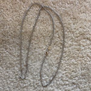 David yurman 36’ inch box chain necklace